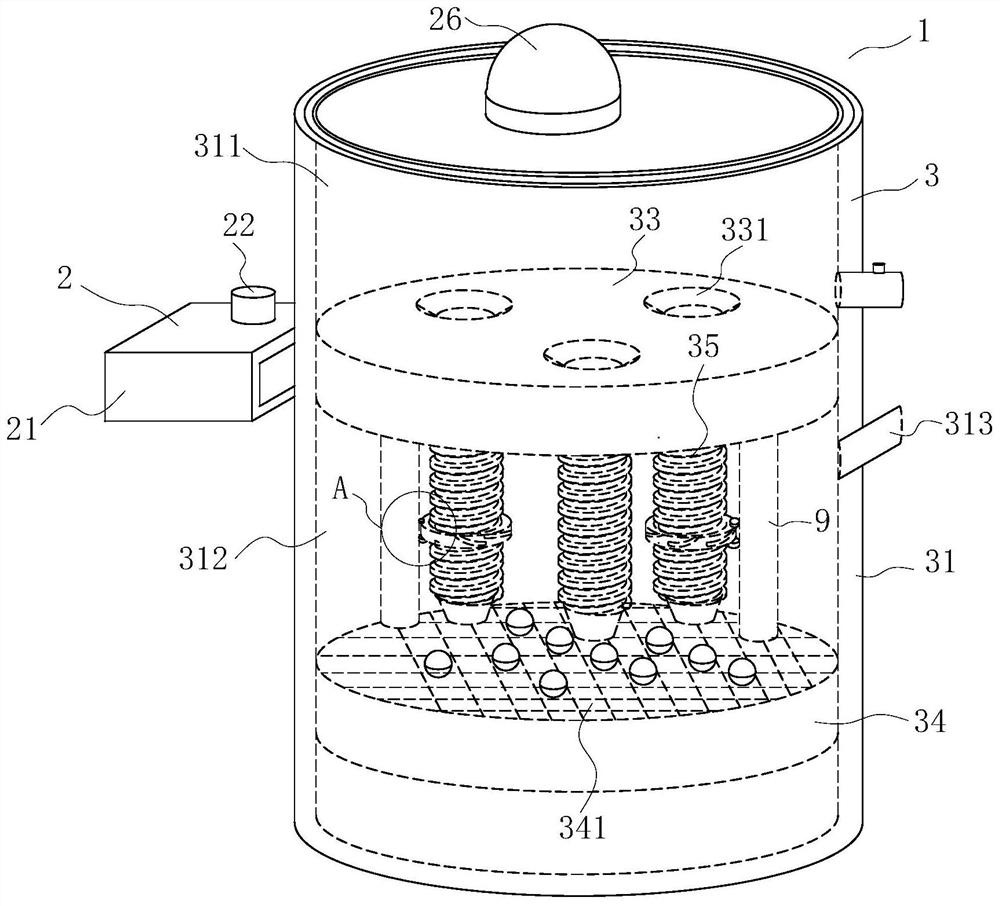 Method for applying informationized mine lamp to mine