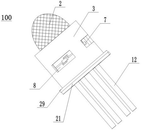 A to UV device packaging structure