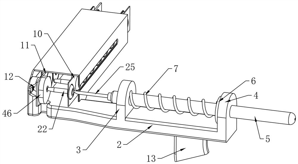 Minimally-invasive gap-controllable mouse chip ear tag and loading device thereof