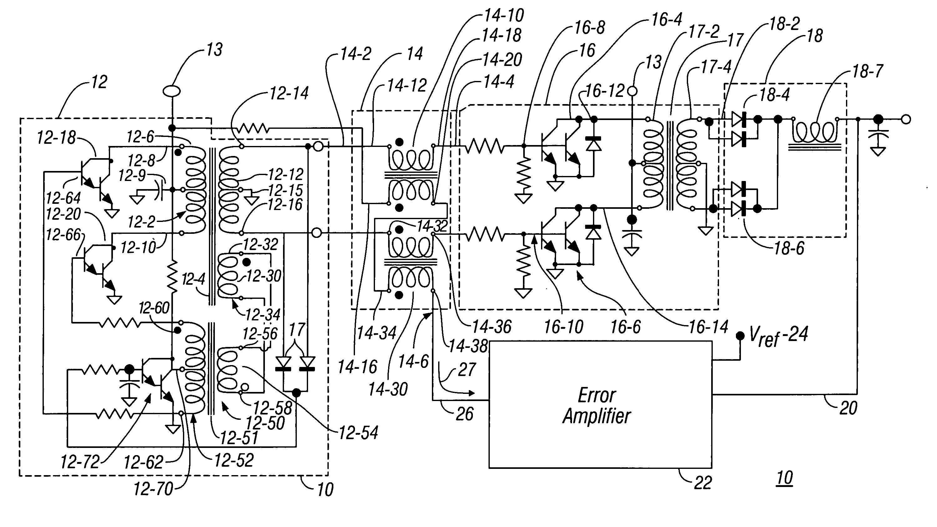 High temperature power supply