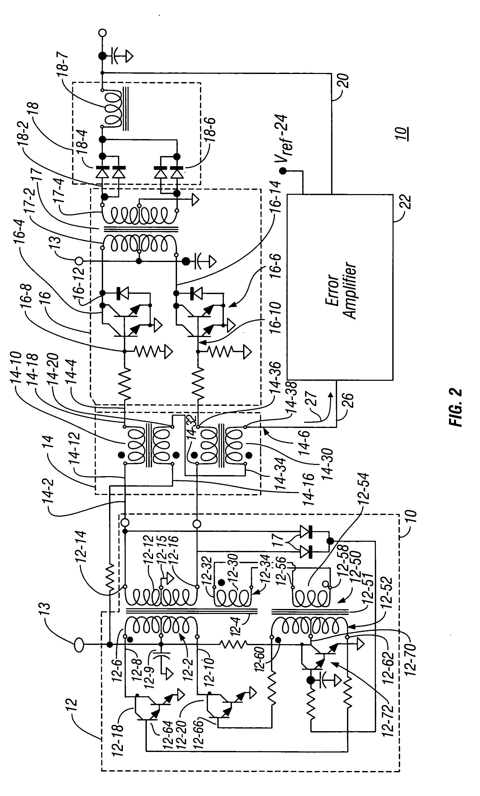 High temperature power supply