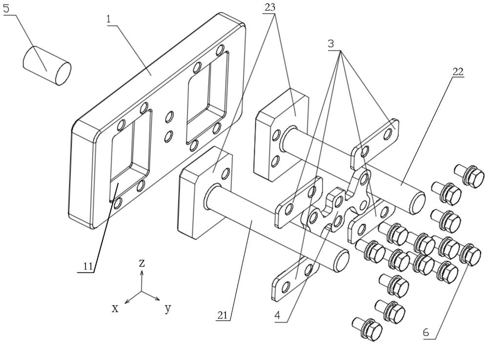 Thermal stress eliminating structure