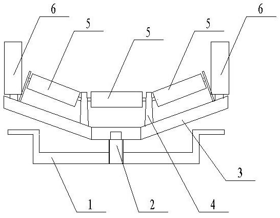 Bracket for grain conveying belt