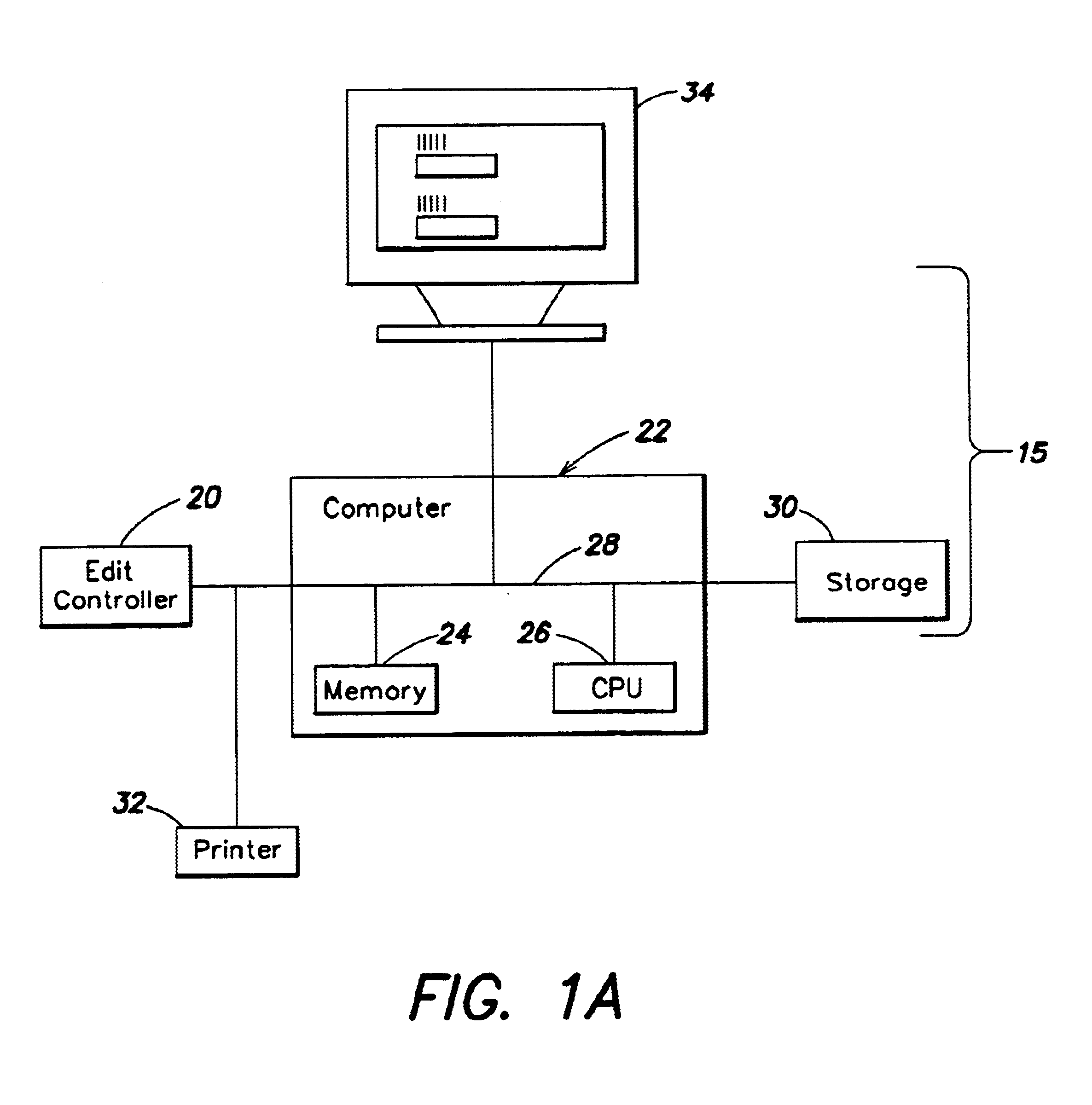 Edit decision list for identifying the pull down phase of a video signal