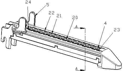 Cutting assembly of stapler