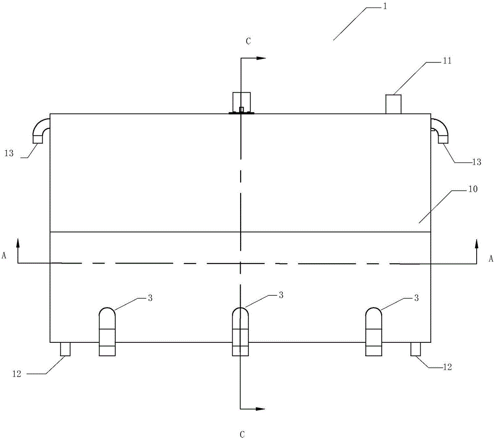 Water level adjusting system and method of heat exchanger