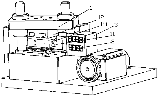 A forming device for a micro-carrier tape