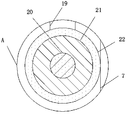 Efficient gluing device for plywoods