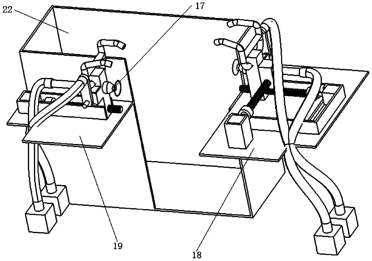 Glove automatic wearing device