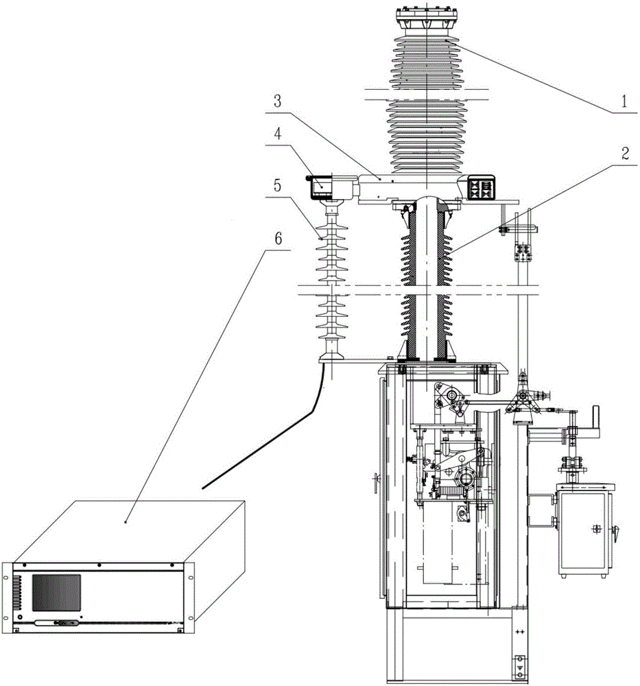 Electronic current transformer for intelligent isolation circuit breaker