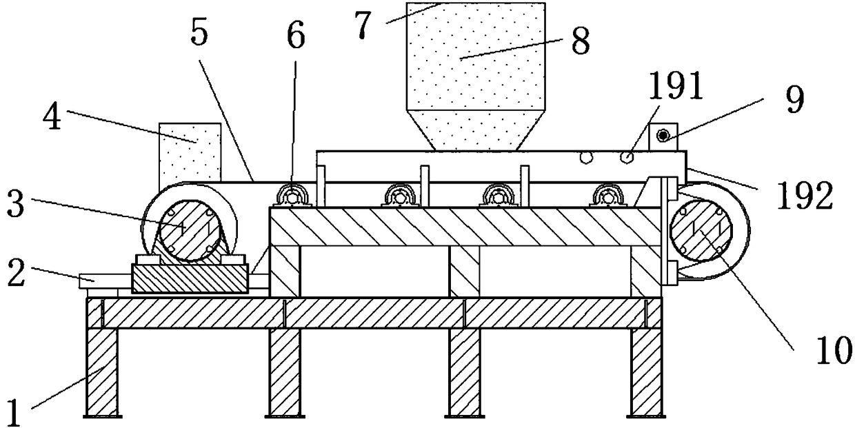 Food conveying device