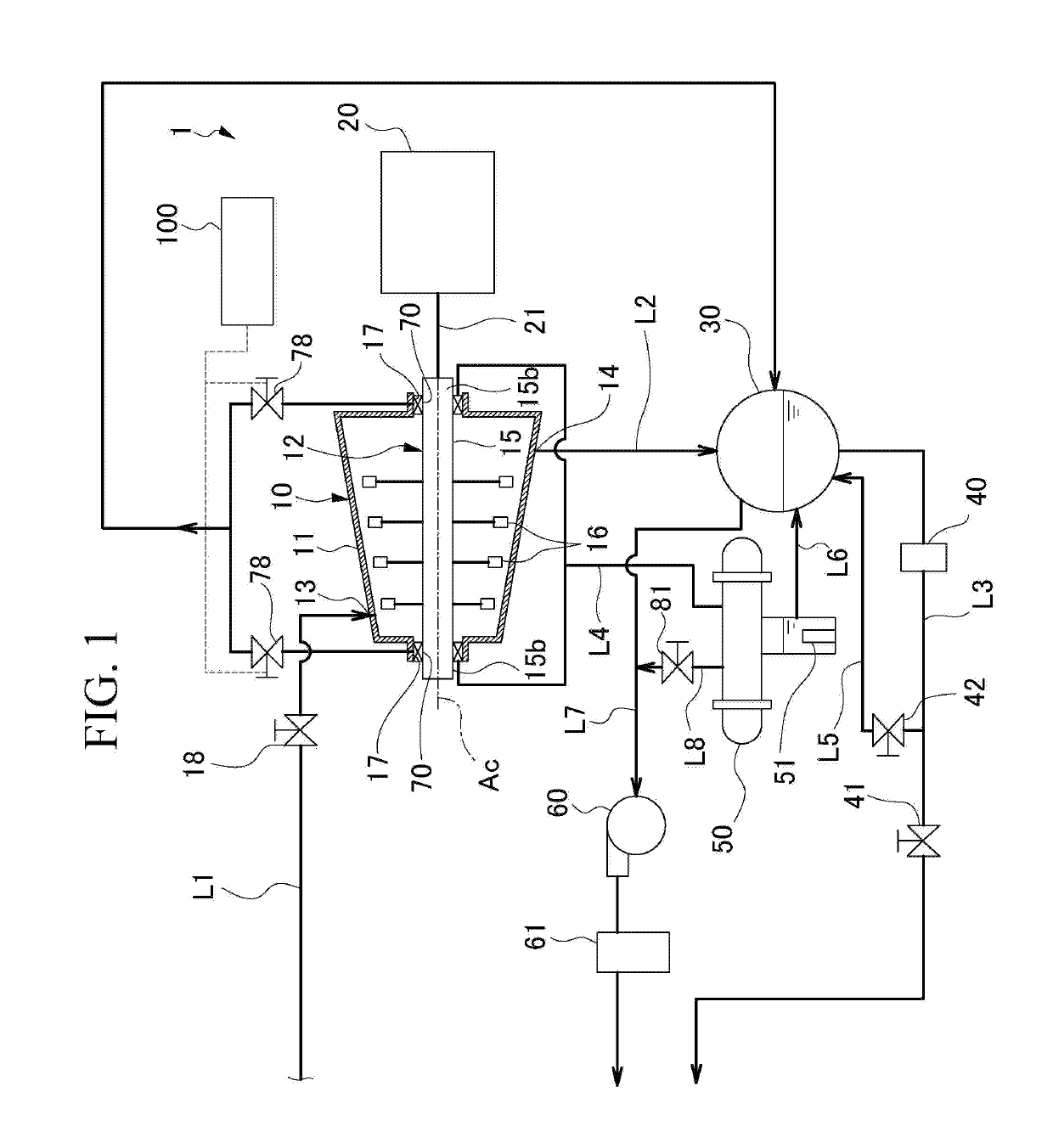 Steam turbine system and method for starting steam turbine