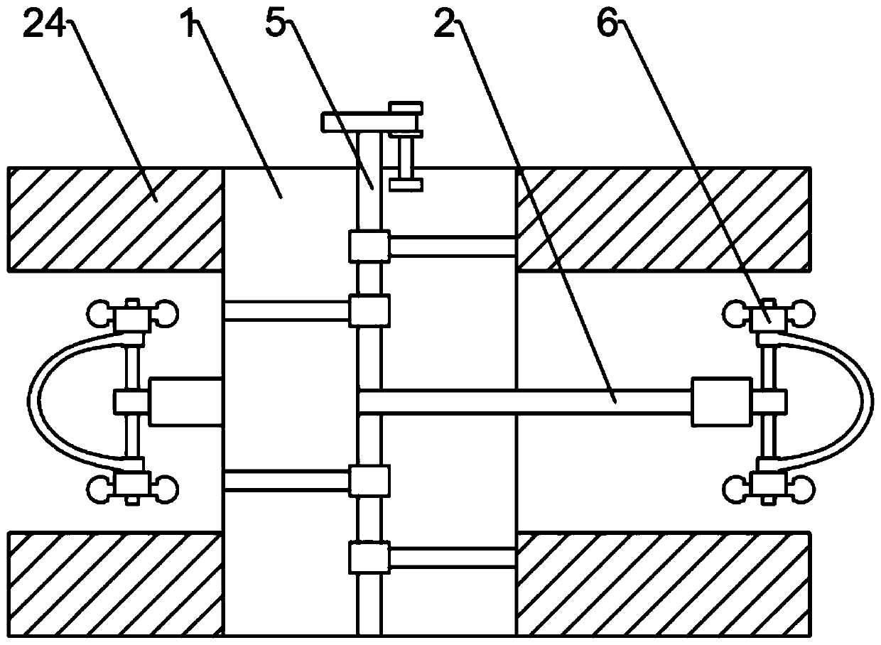 Fixing device for trailer