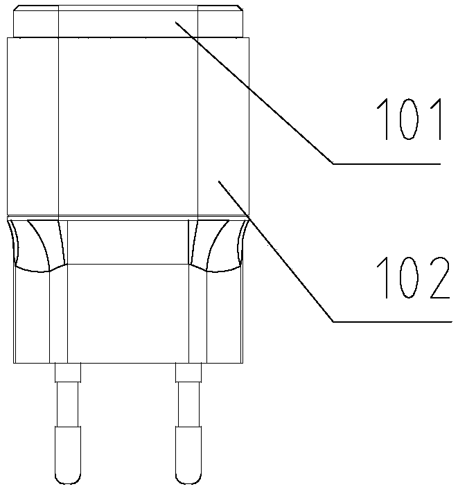 Charger cover shell automatic feeding device