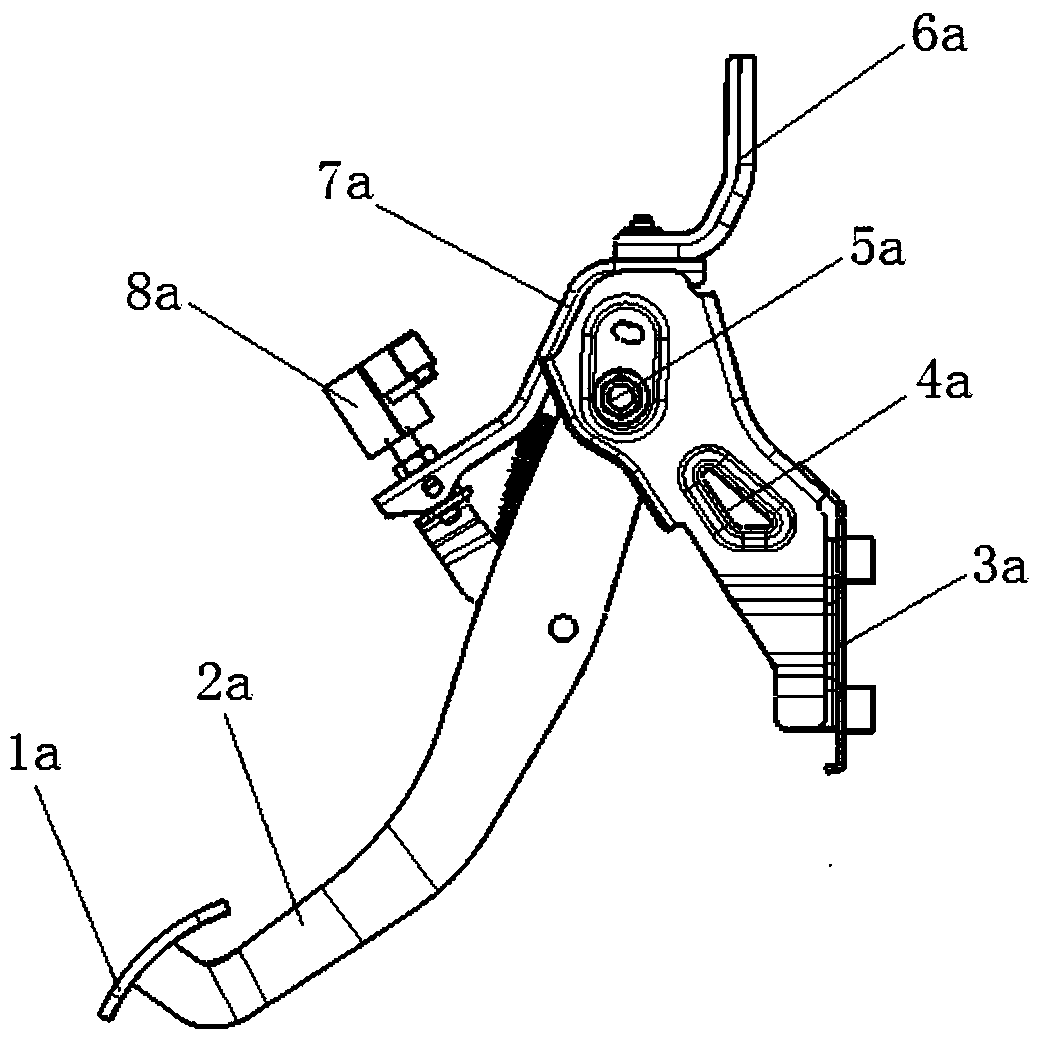 Brake pedal assembly