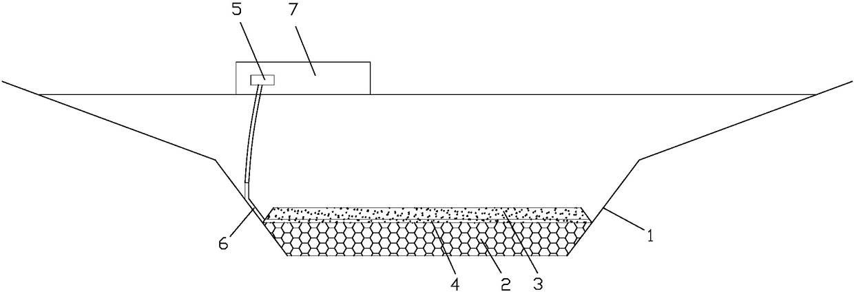 Desilting method of gravel bed dredging system of immersed tube tunnel