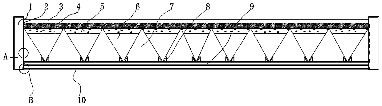 Wall thermal insulation material with low thermal conductivity coefficient