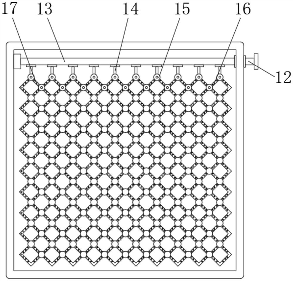 Novel wastewater treatment grid for wool textile washing and processing