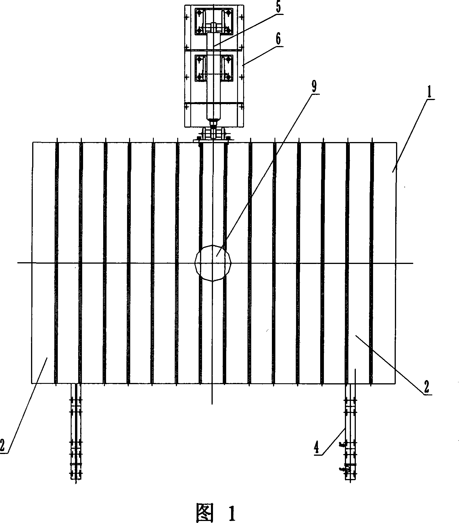 Long-distance fuel cylinder driving mechanism