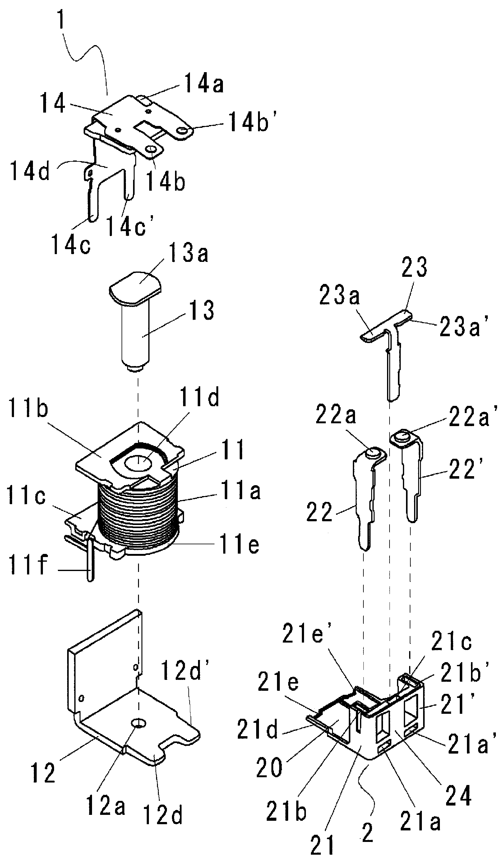 Electromagnetic relay