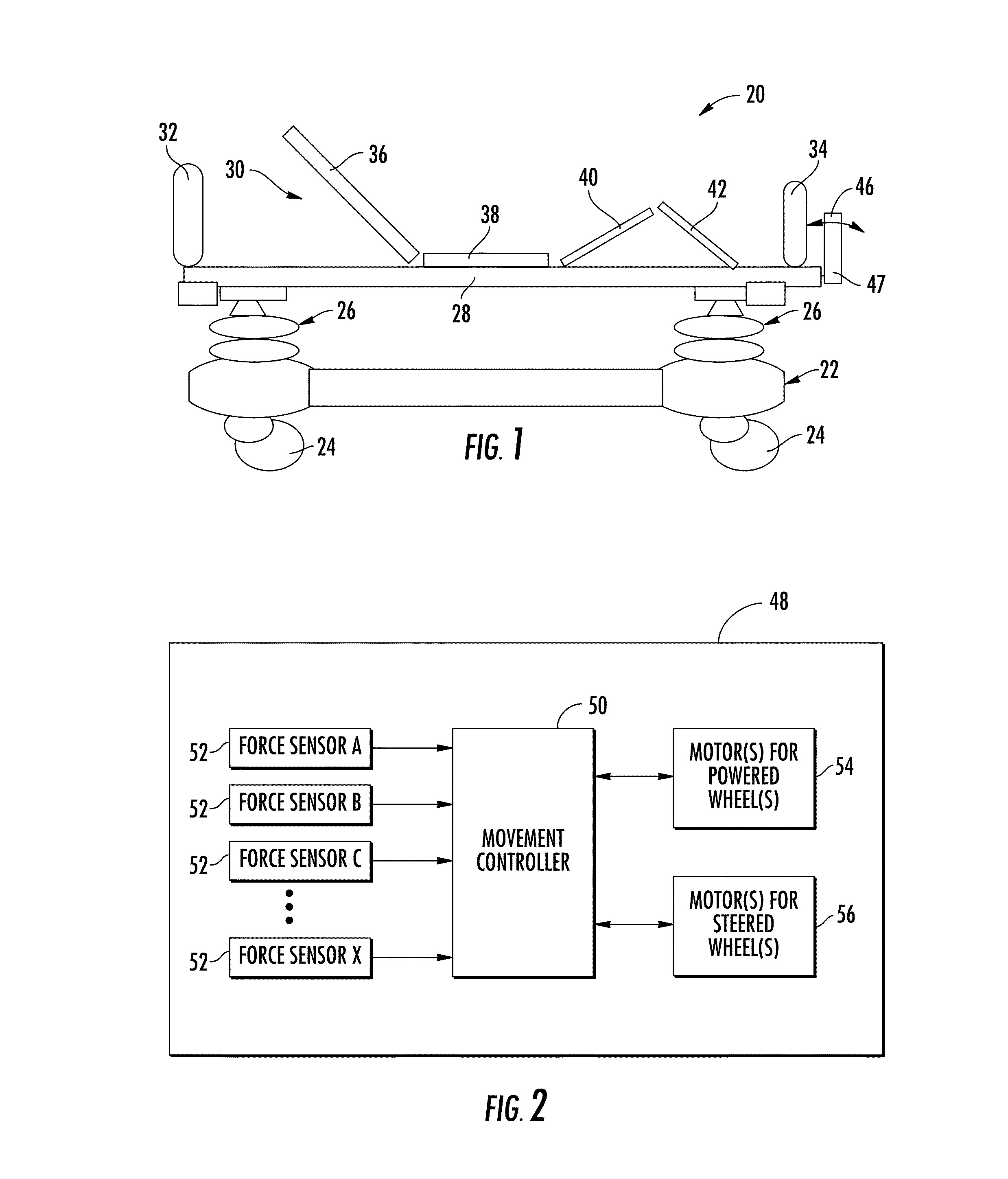 Powered patient support apparatus