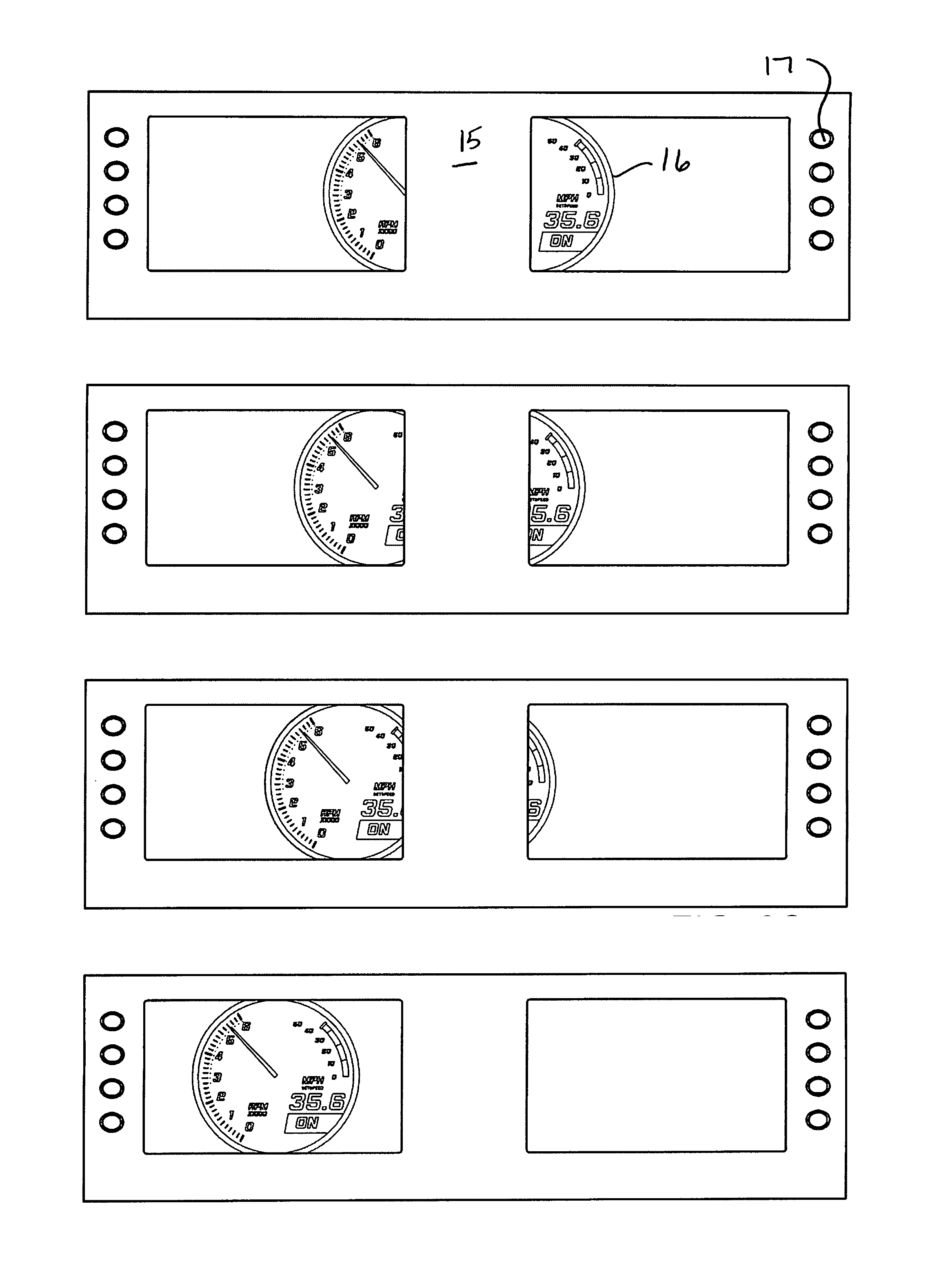 Side-by-Side Dash Display for Boats and Methods Therefor