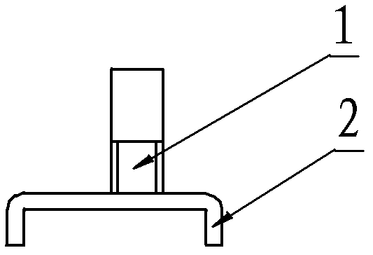 Automatic changeover switch with short arcing time