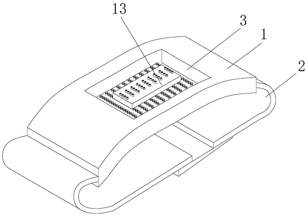 Pressurization abdominal belt device for obstetrics and gynecology department