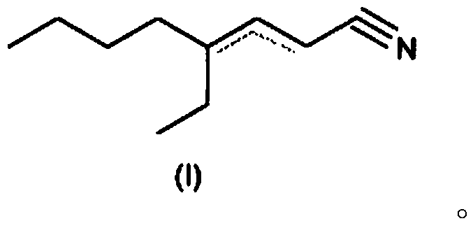 4-ethyl-octene-2/3-nitrile as a fragrance