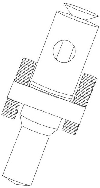 A gas-assisted anti-hanging glue atomization device with adjustable glue width