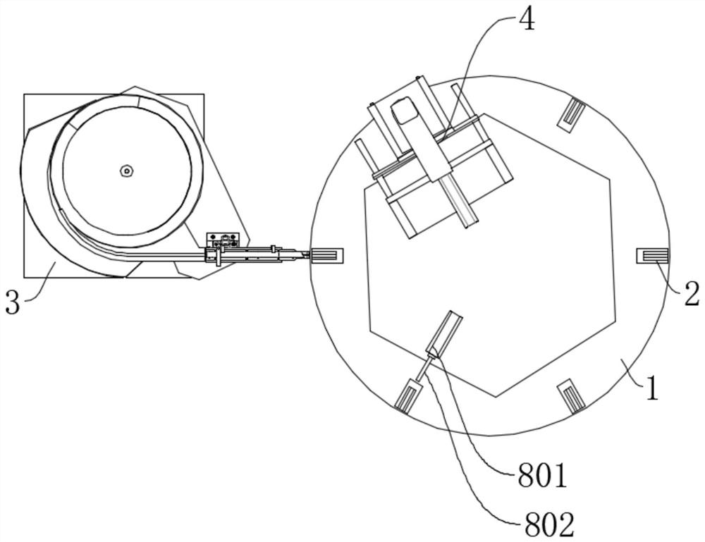 A distance-adjustable pin device for connector production and its use method