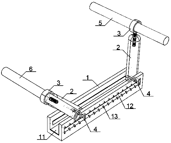 Multi-directional top-cover grounding grid spacer assembly and construction method thereof