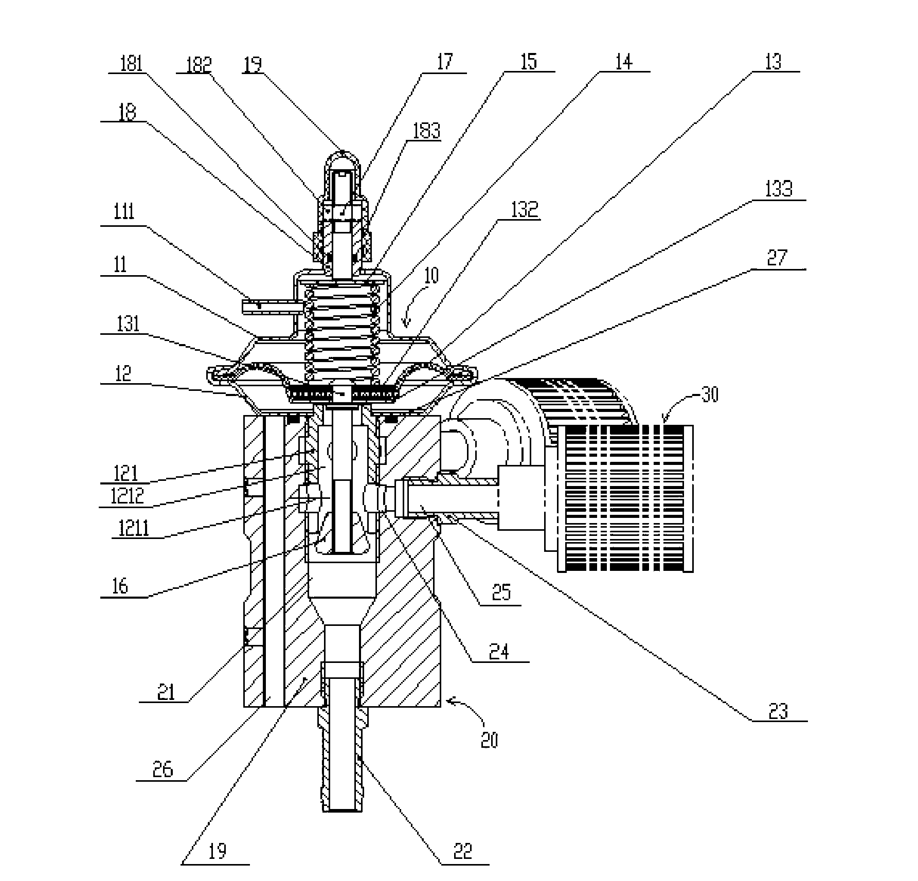 Fuel-saving accelerator