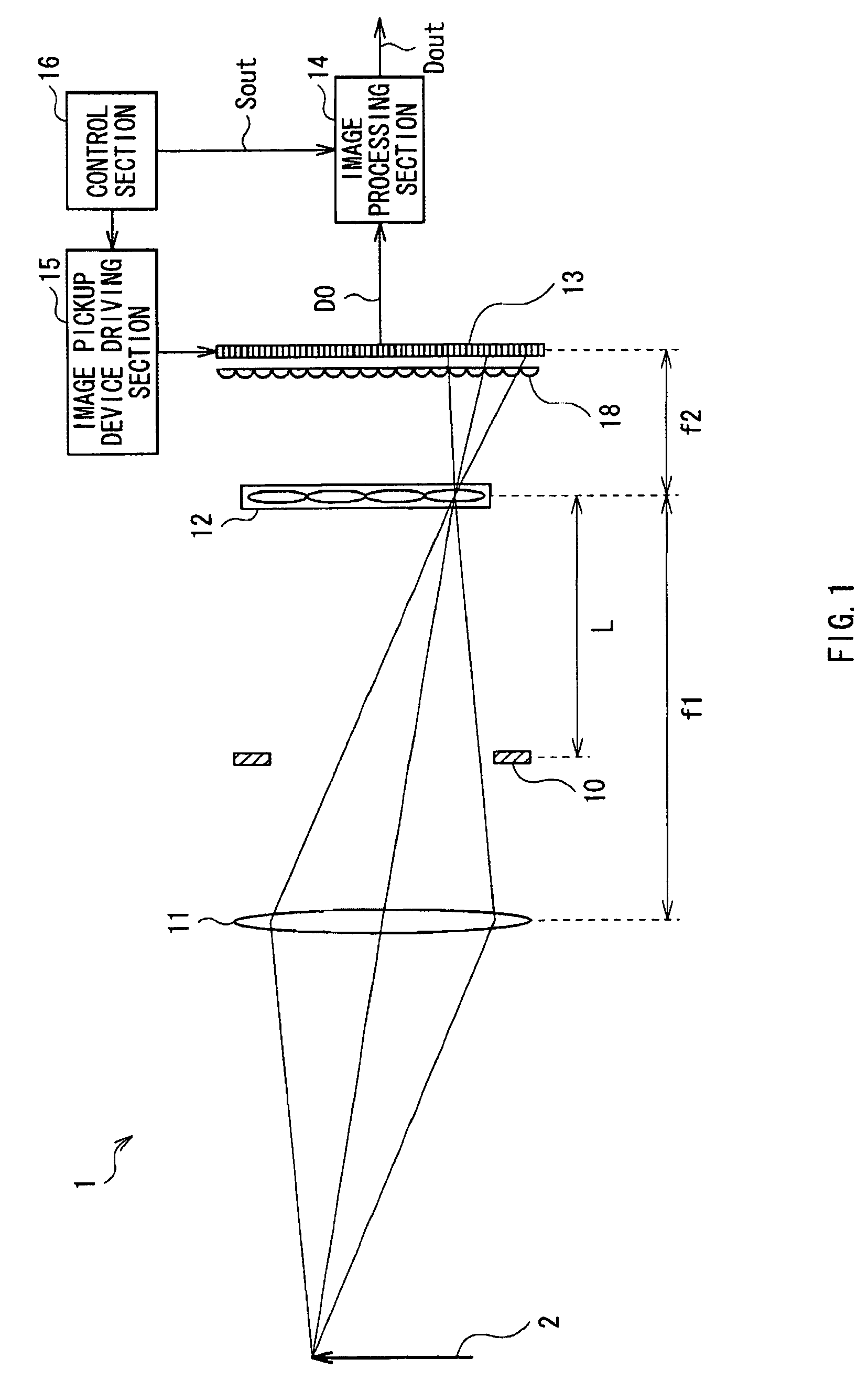 Image pickup apparatus having a microlens array