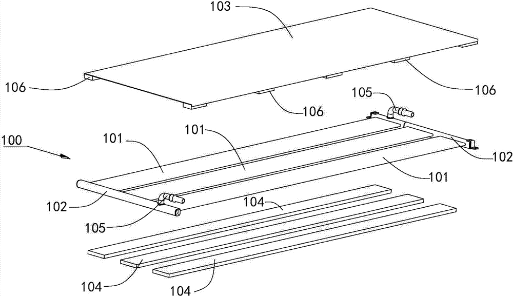 Thermal management system for power battery