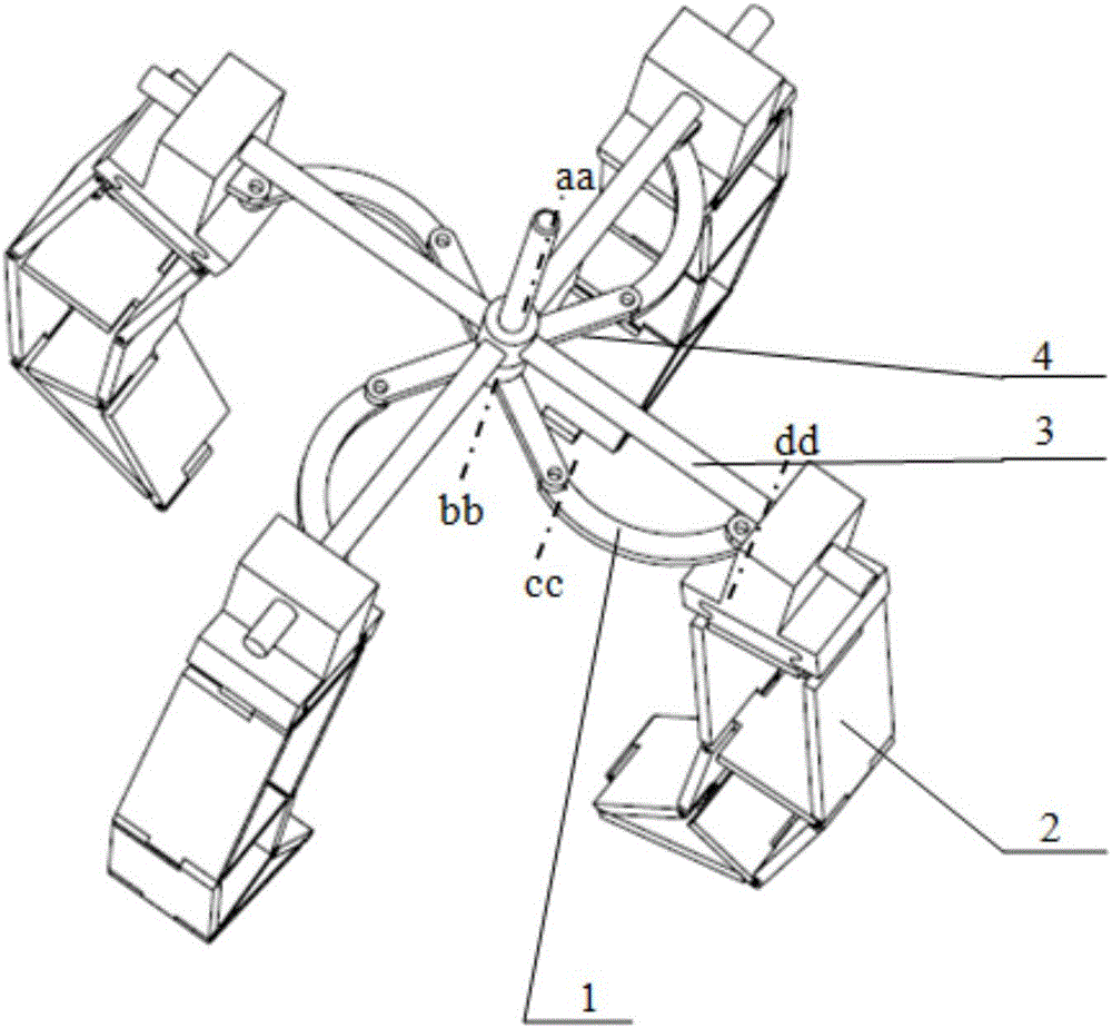 A variable palm-shaped flexible bionic robotic gripper capable of realizing passive envelope