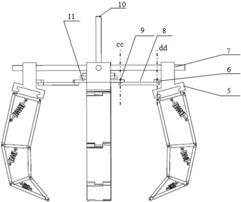 A variable palm-shaped flexible bionic robotic gripper capable of realizing passive envelope