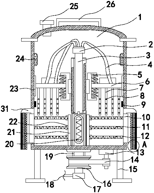 Microculture device capable of controlling illumination brightness