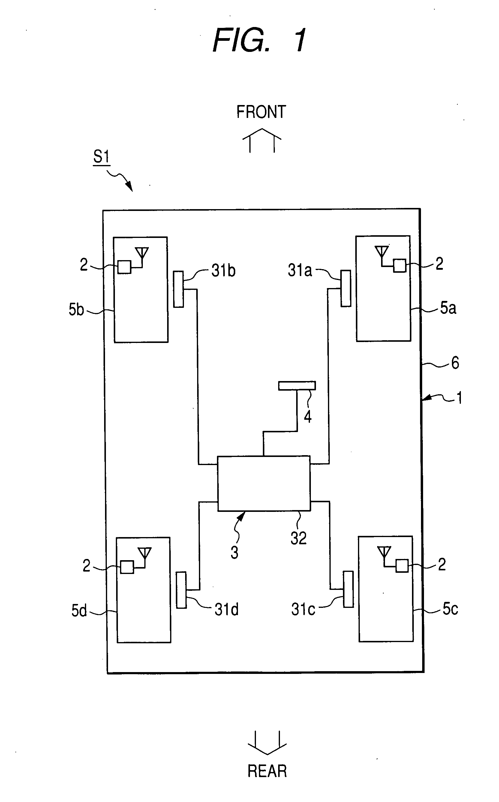 Batteryless tire inflation pressure detecting apparatus having minimum influence on environment