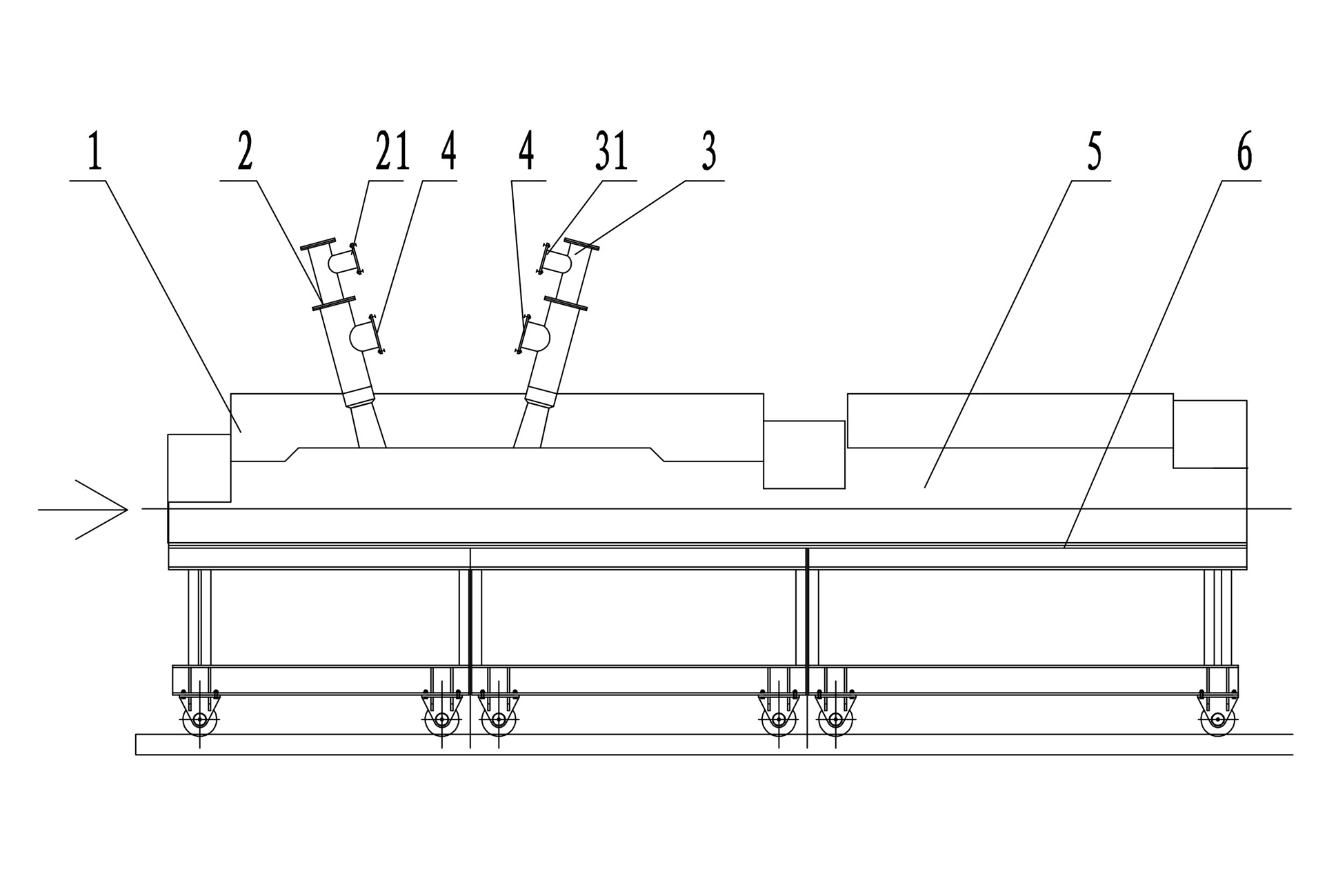 Heat supply progressively increasing type ignition heat-insulating furnace