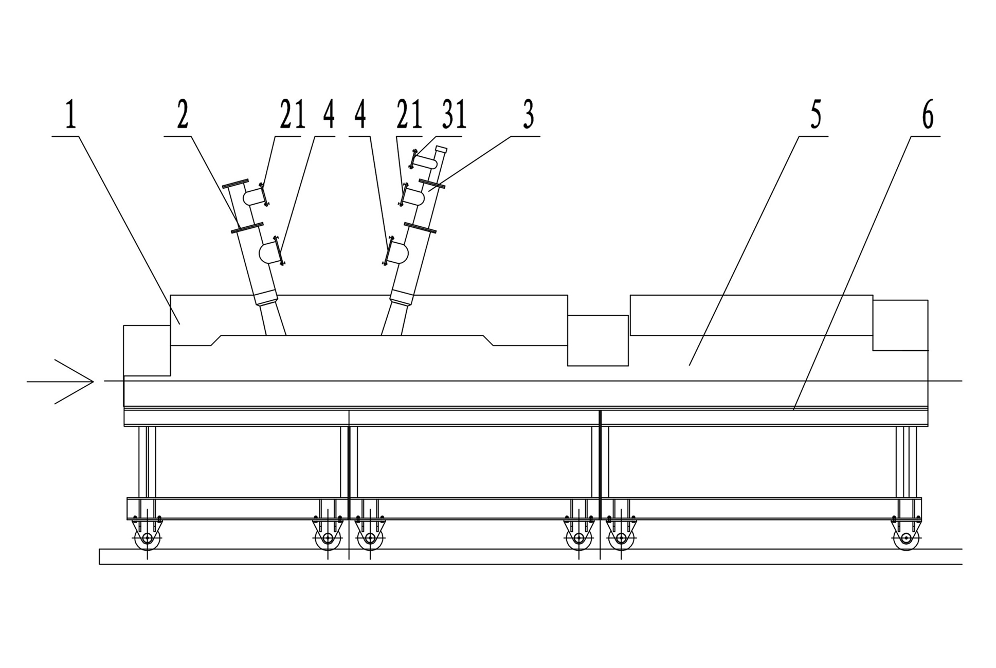 Heat supply progressively increasing type ignition heat-insulating furnace