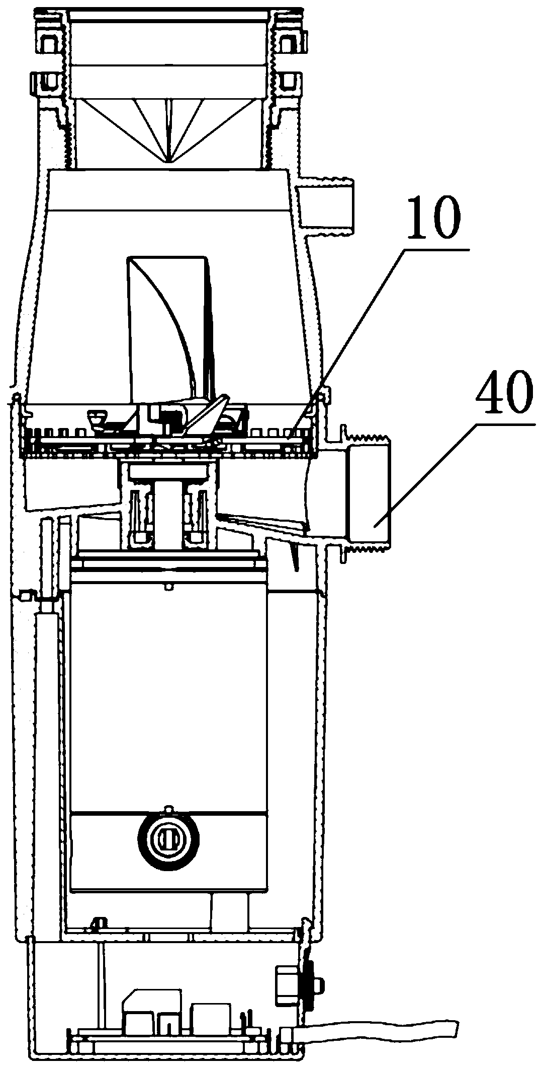 Grinding mechanism and food garbage processor