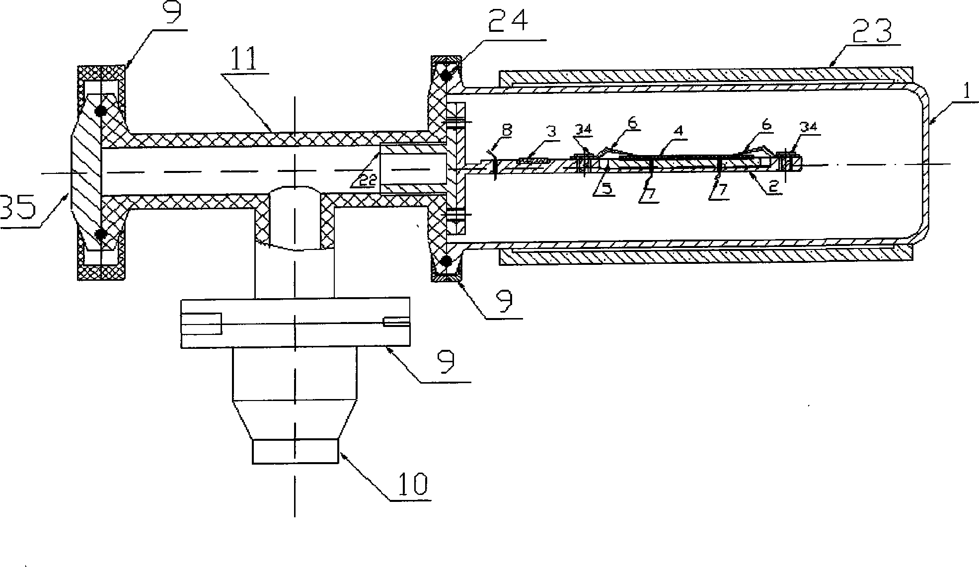 System and method for testing thin film thermoelectricity material Seebeck coefficient