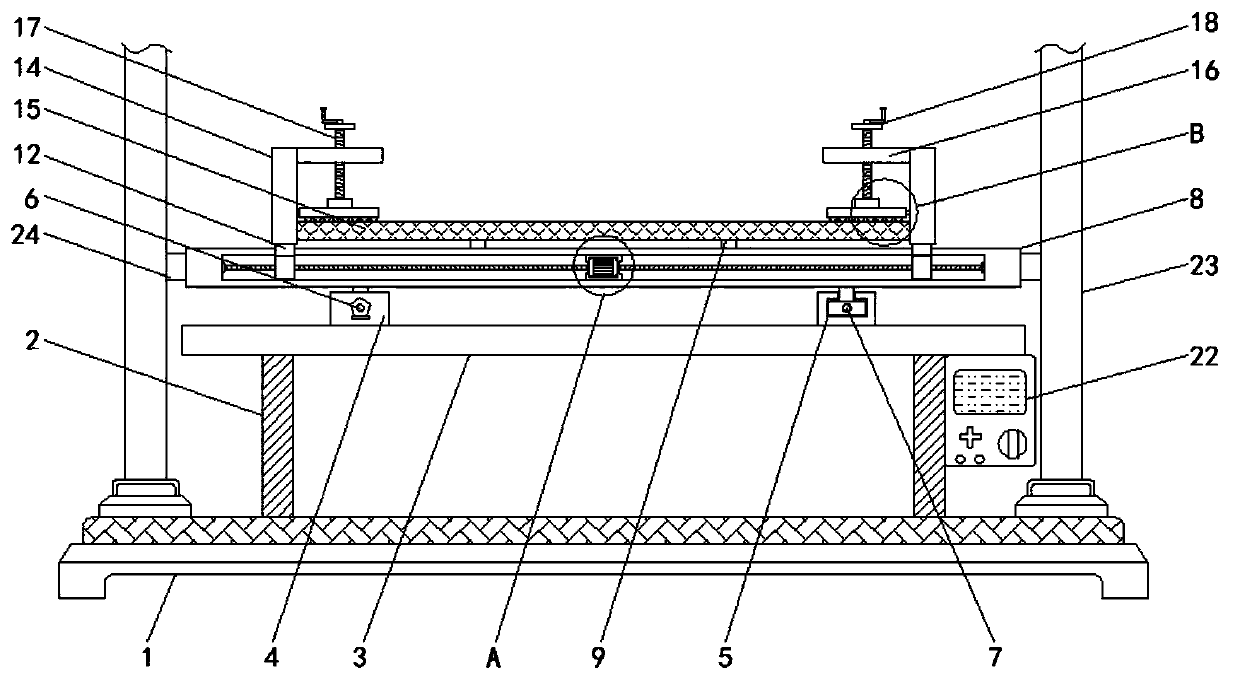 General type CNC precision machining jig base