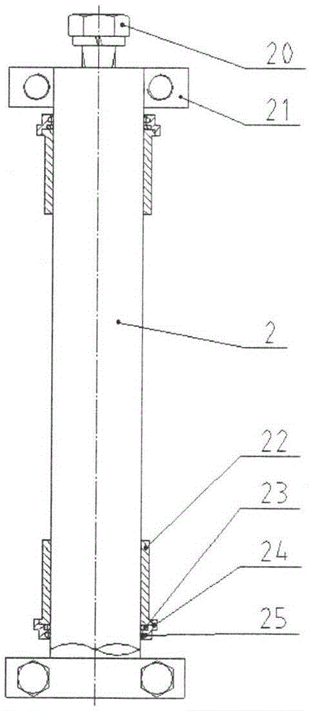 Double-sleeper tamping device with limits conforming to sleeper paving interval standard