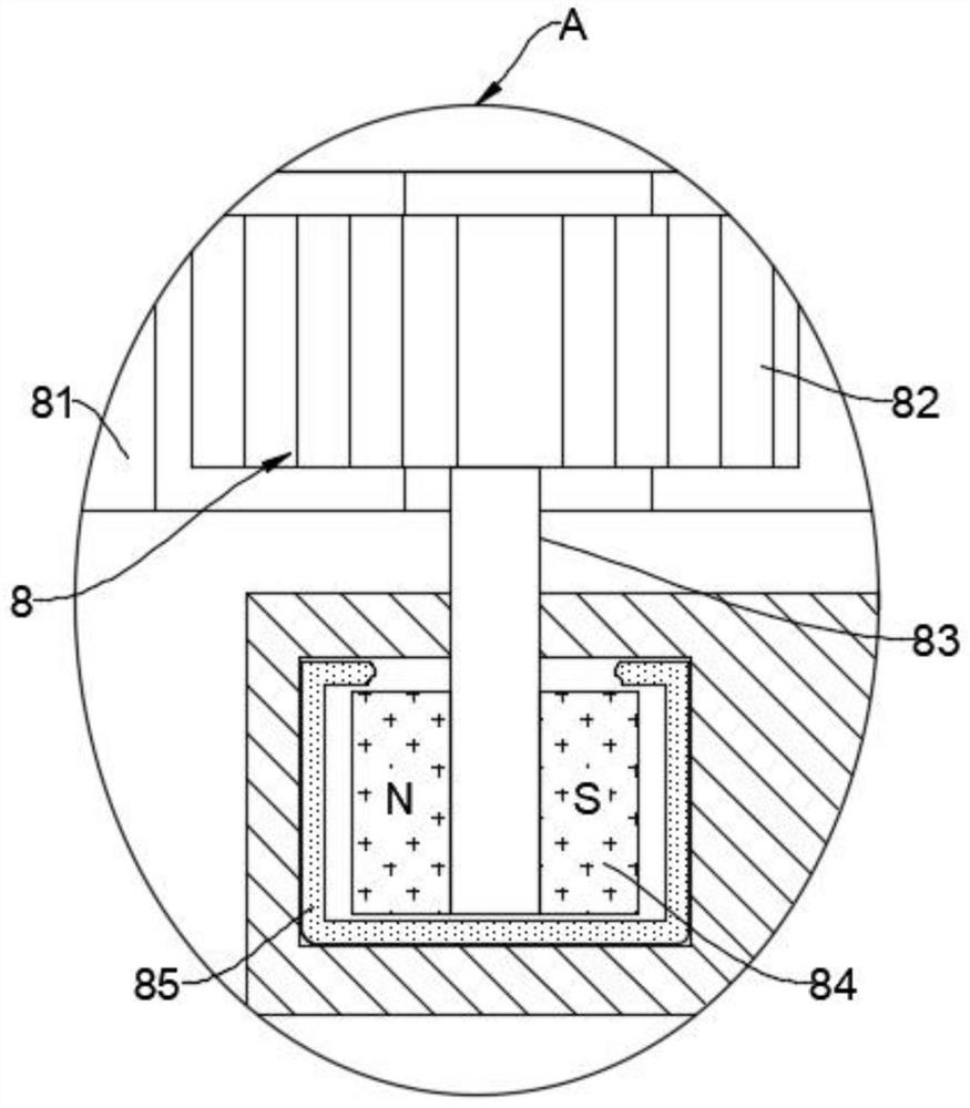 Urban underground pipeline spraying anti-corrosion device