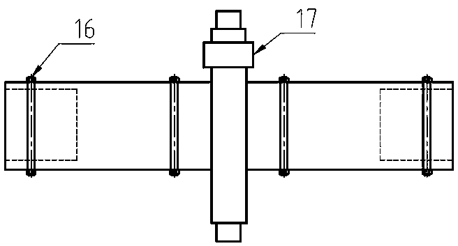 High-speed falling stone collision fragmentation indoor test device