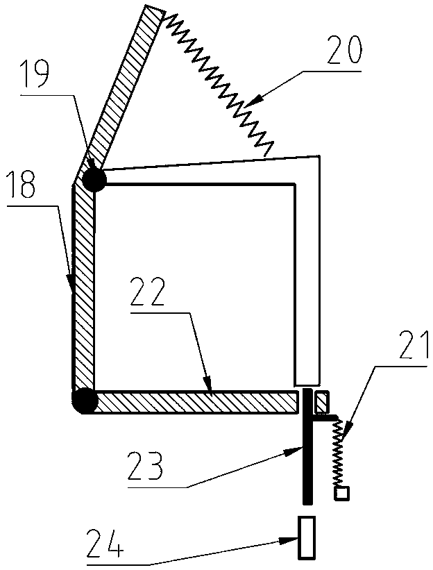 High-speed falling stone collision fragmentation indoor test device