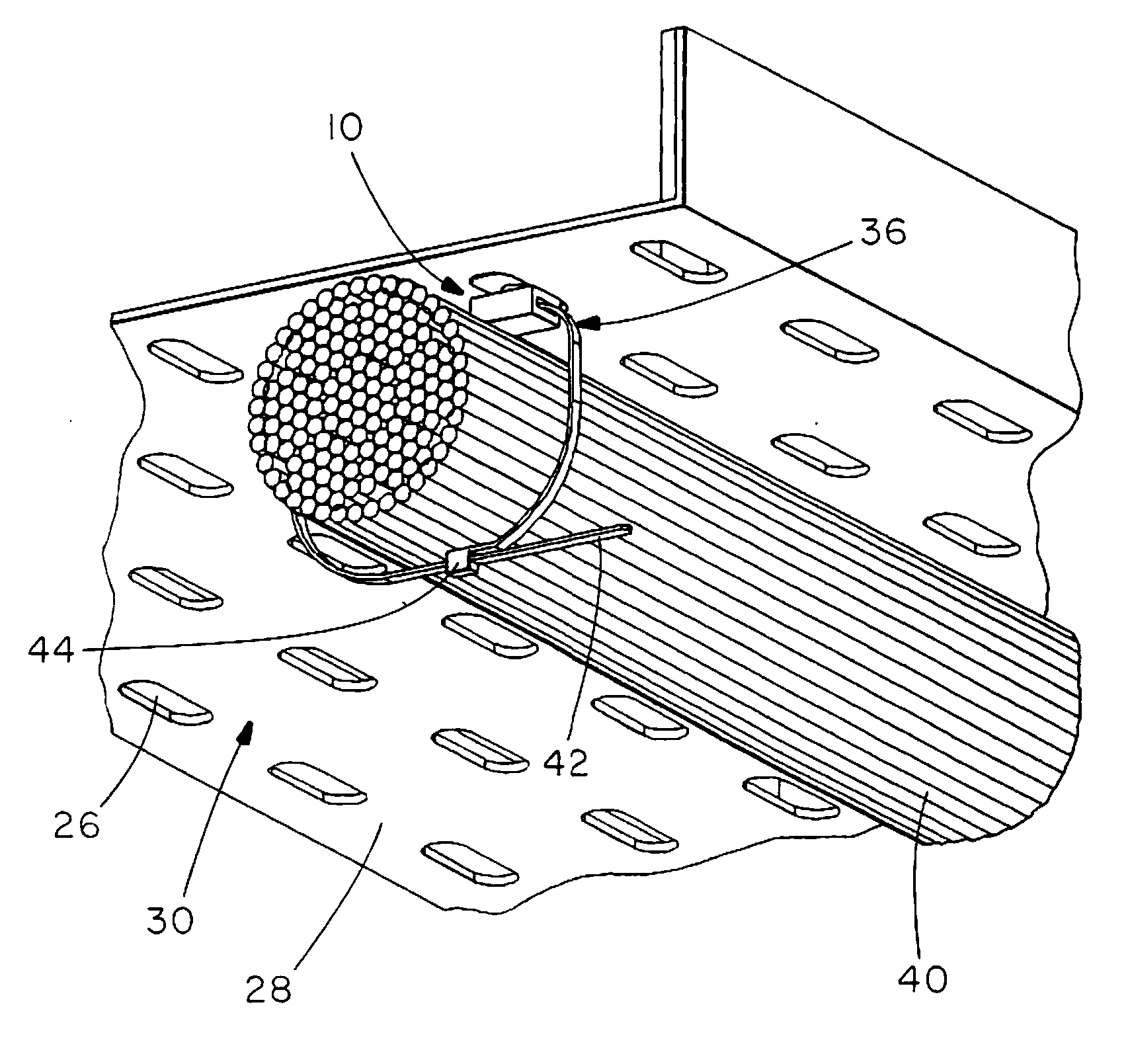 Cable Mount for Cable Trays