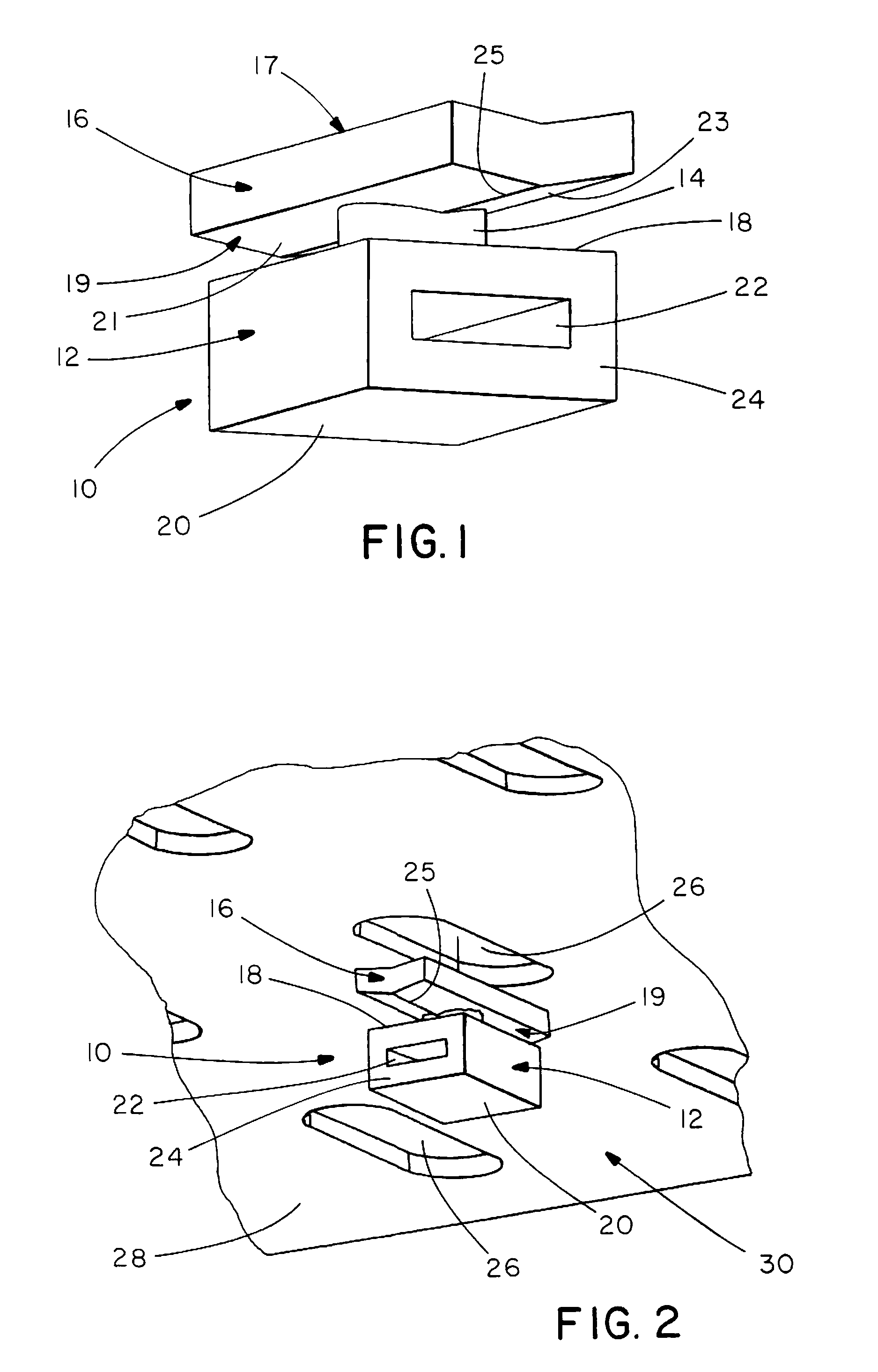 Cable Mount for Cable Trays